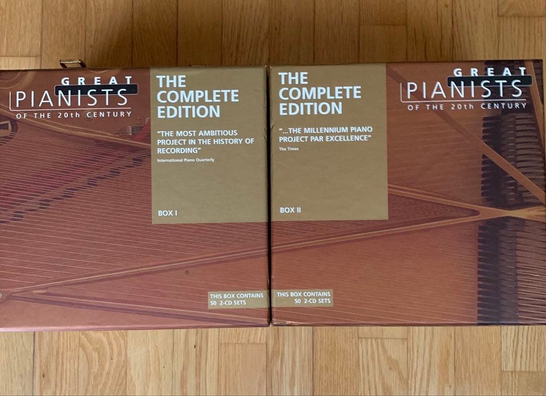 20世紀の偉大なるピアニストたち 全200枚 CDボックスセット