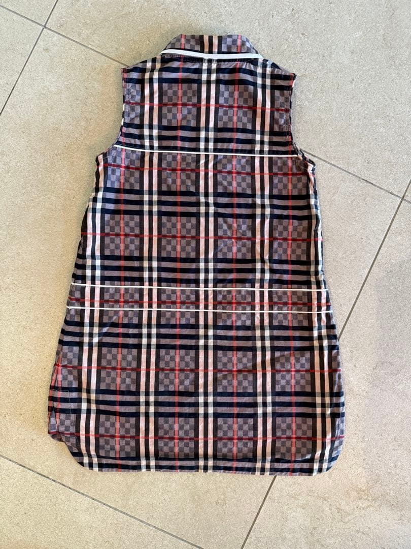 バーバリー　キッズ　ワンピース　ノースリーブ　6Y　116cm