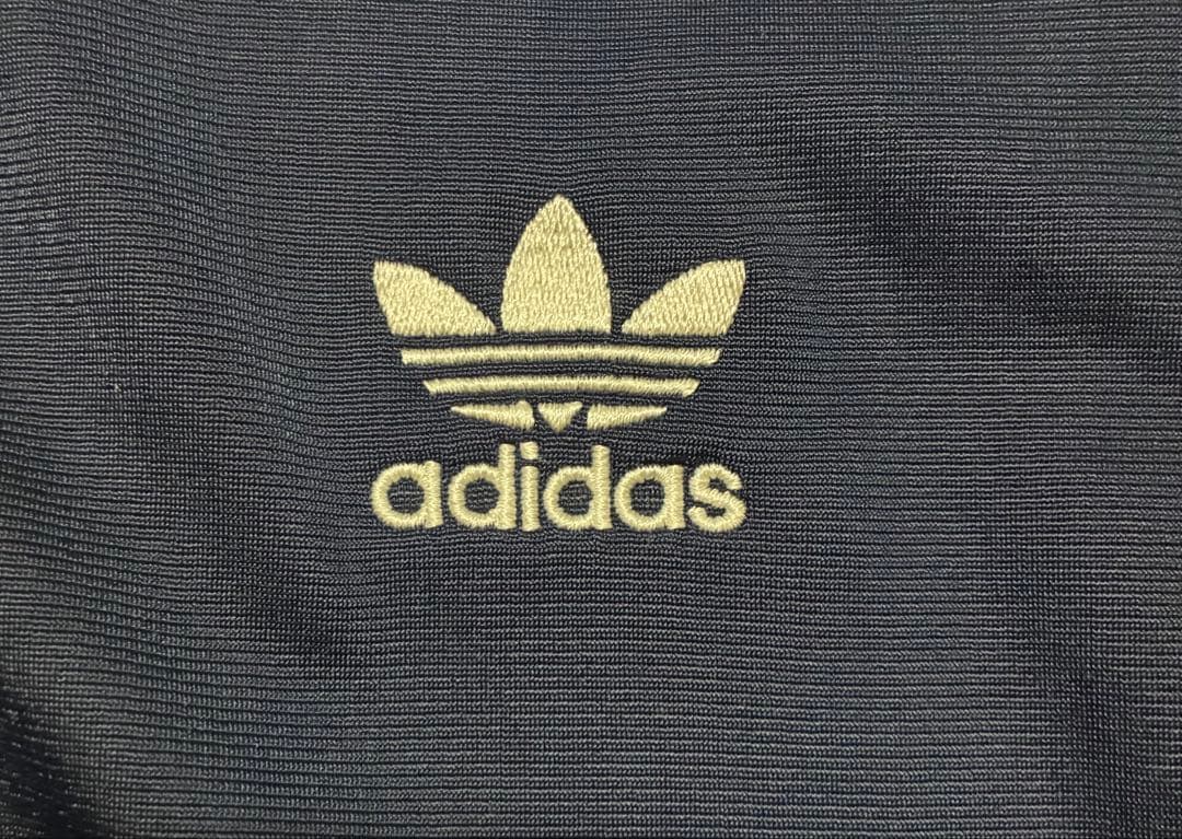 adidas atp トラックジャケット　ジャージ　90s 刺繍ロゴ　ネイビー