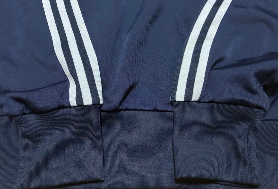 adidas atp トラックジャケット　ジャージ　90s 刺繍ロゴ　ネイビー