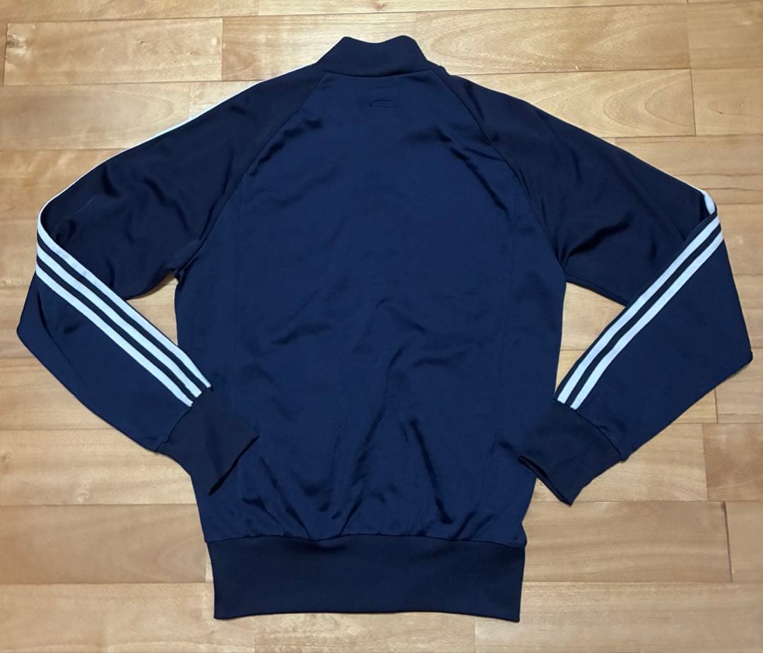 adidas atp トラックジャケット　ジャージ　90s 刺繍ロゴ　ネイビー