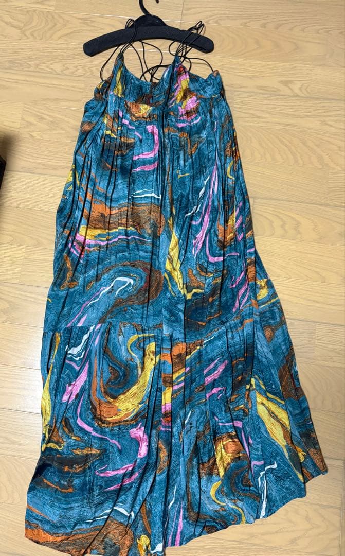 MEDI INDIAN POOL MARBLE DRESS アメリ　ameri