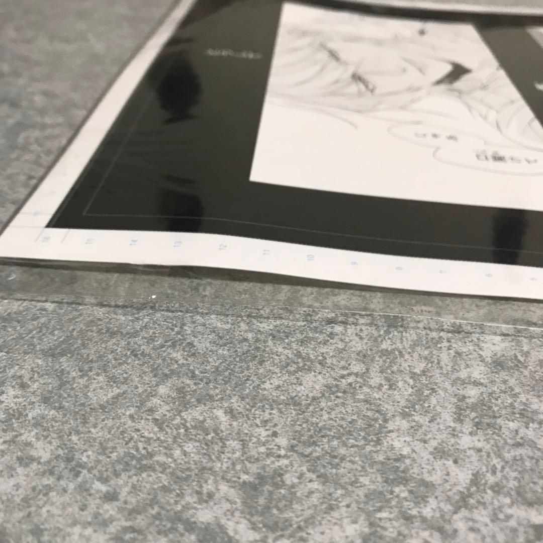 二重螺旋　円陣闇丸　吉原理恵子　複製原画