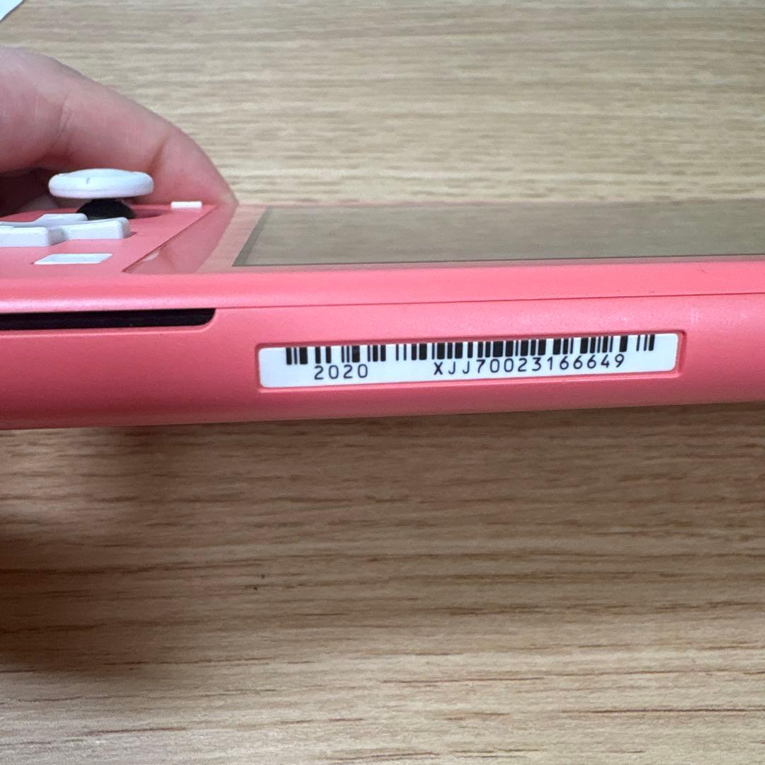 む*に様 Nintendo Switch Lite ピンク 充電器付き