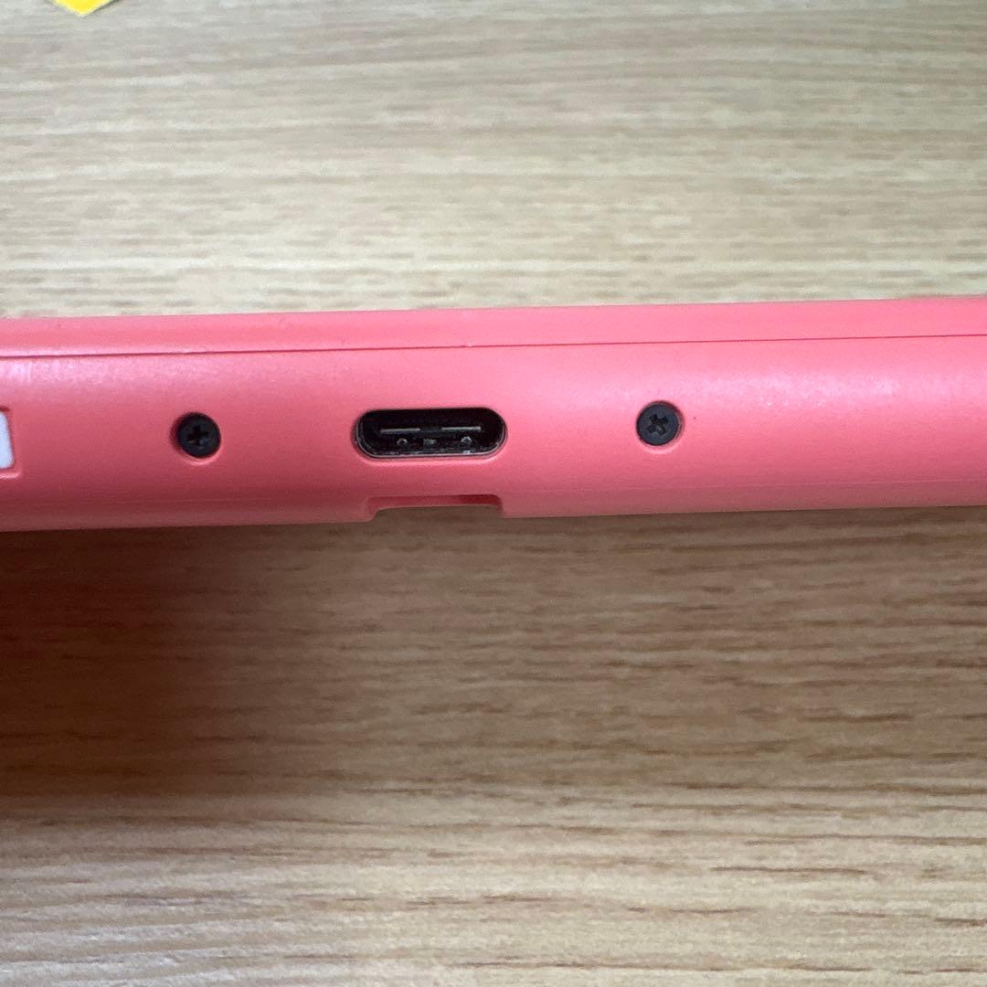 む*に様 Nintendo Switch Lite ピンク 充電器付き