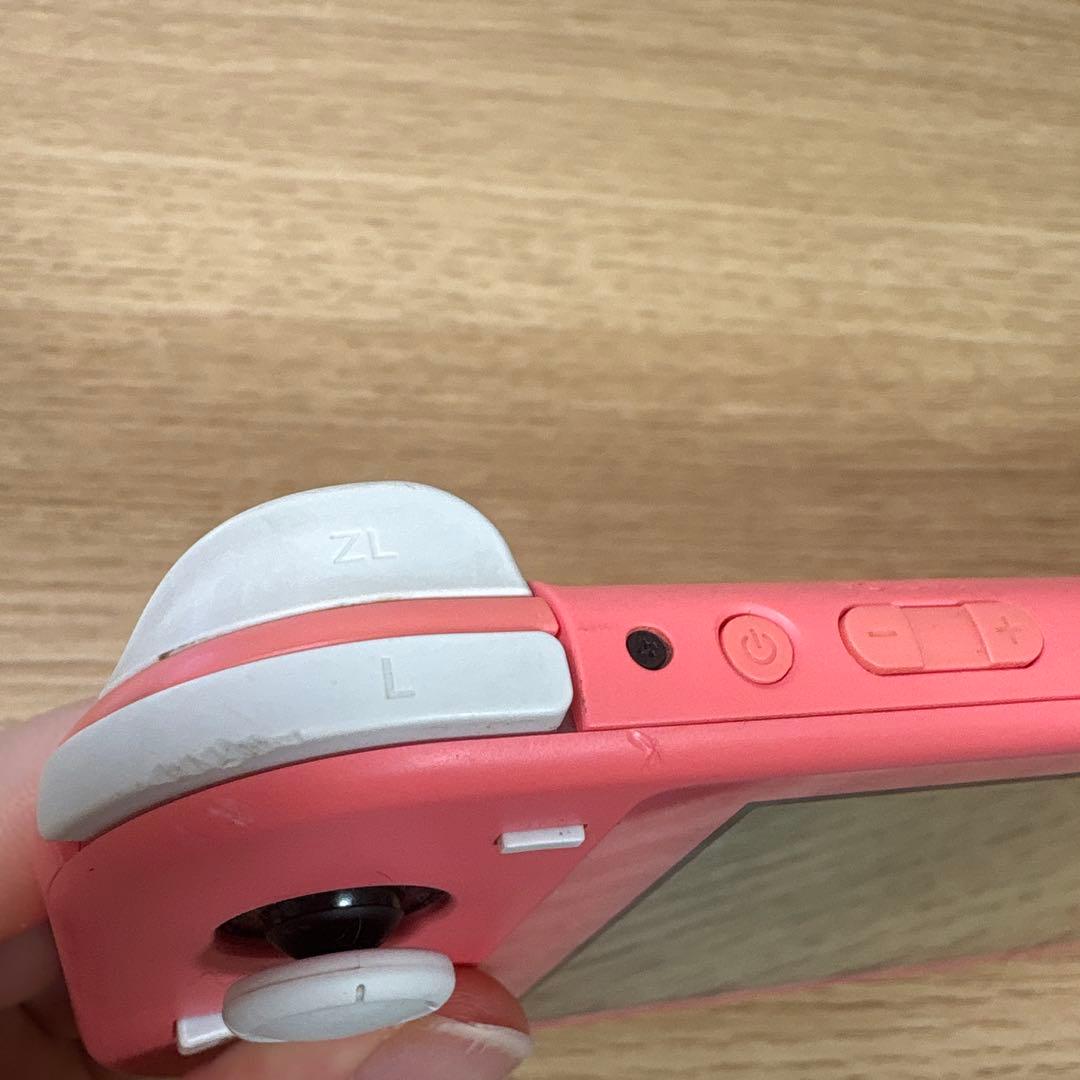 む*に様 Nintendo Switch Lite ピンク 充電器付き