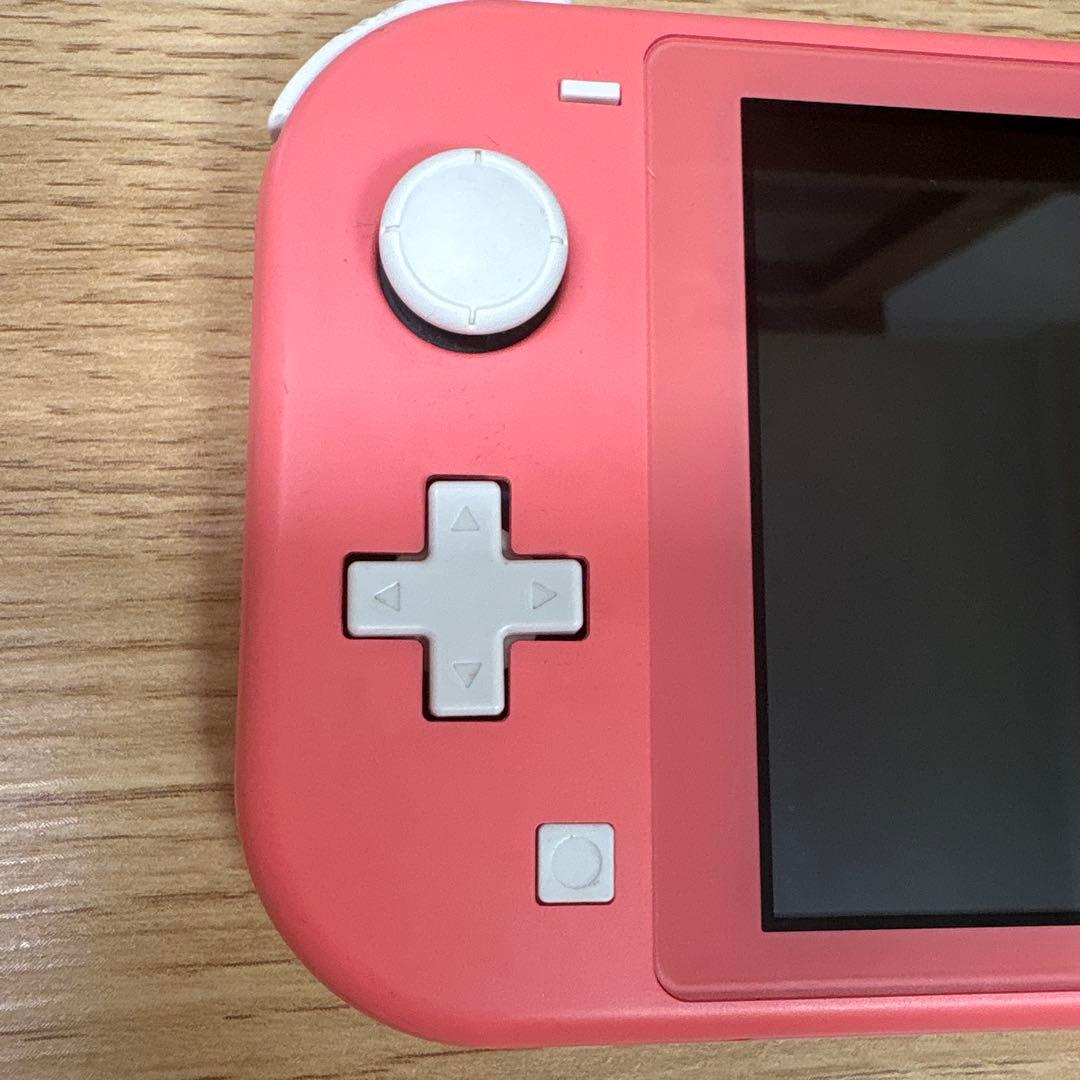 む*に様 Nintendo Switch Lite ピンク 充電器付き