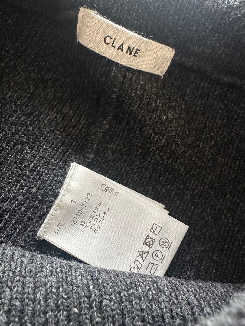 CLANE ニットトレンカ