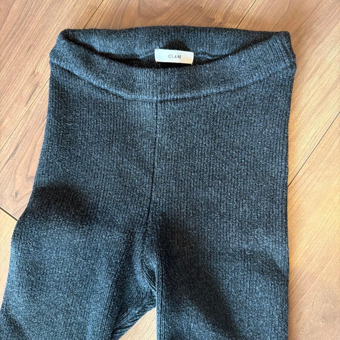 CLANE ニットトレンカ