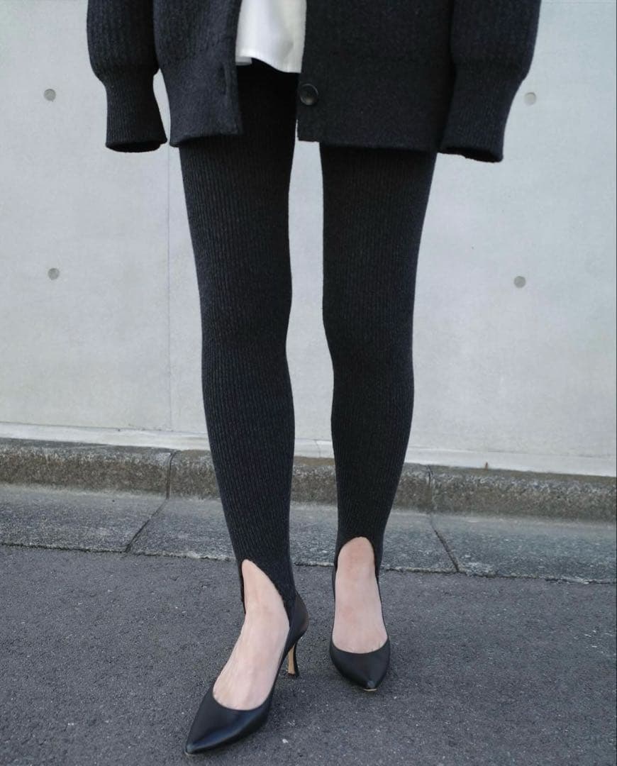 CLANE ニットトレンカ