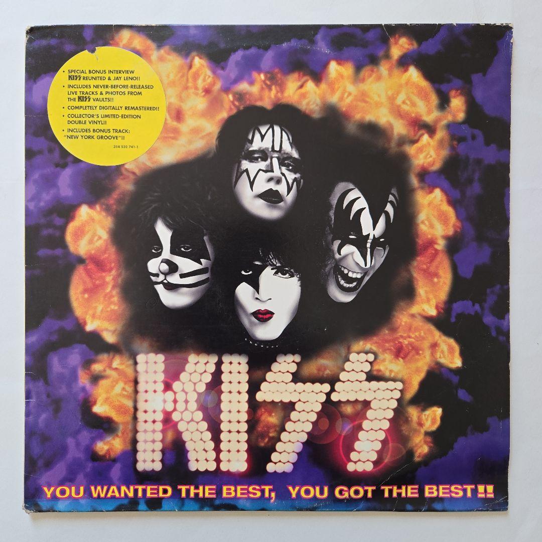 激レア！KISS YOU WANTED THE BEST〜2枚組LPレコード