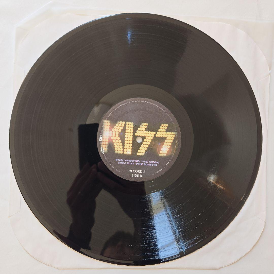 激レア！KISS YOU WANTED THE BEST〜2枚組LPレコード
