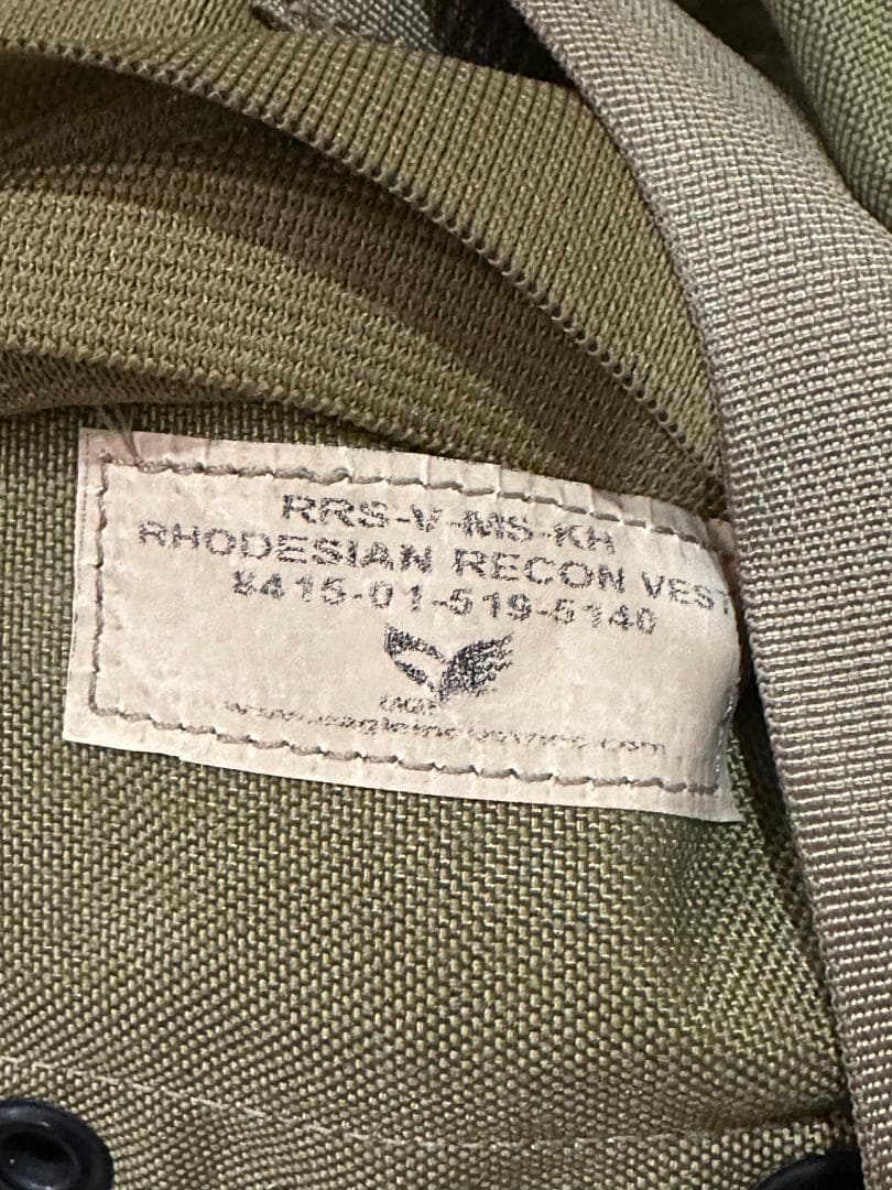 EAGLE 実物　ローデシアンリーコンベスト　RRV　美品