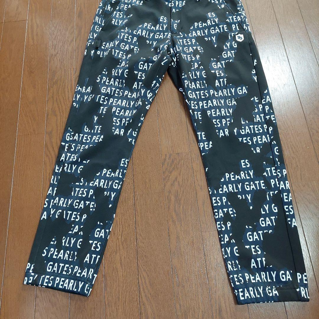 PEARLY GATES ロゴプリントパンツサイズ4です。