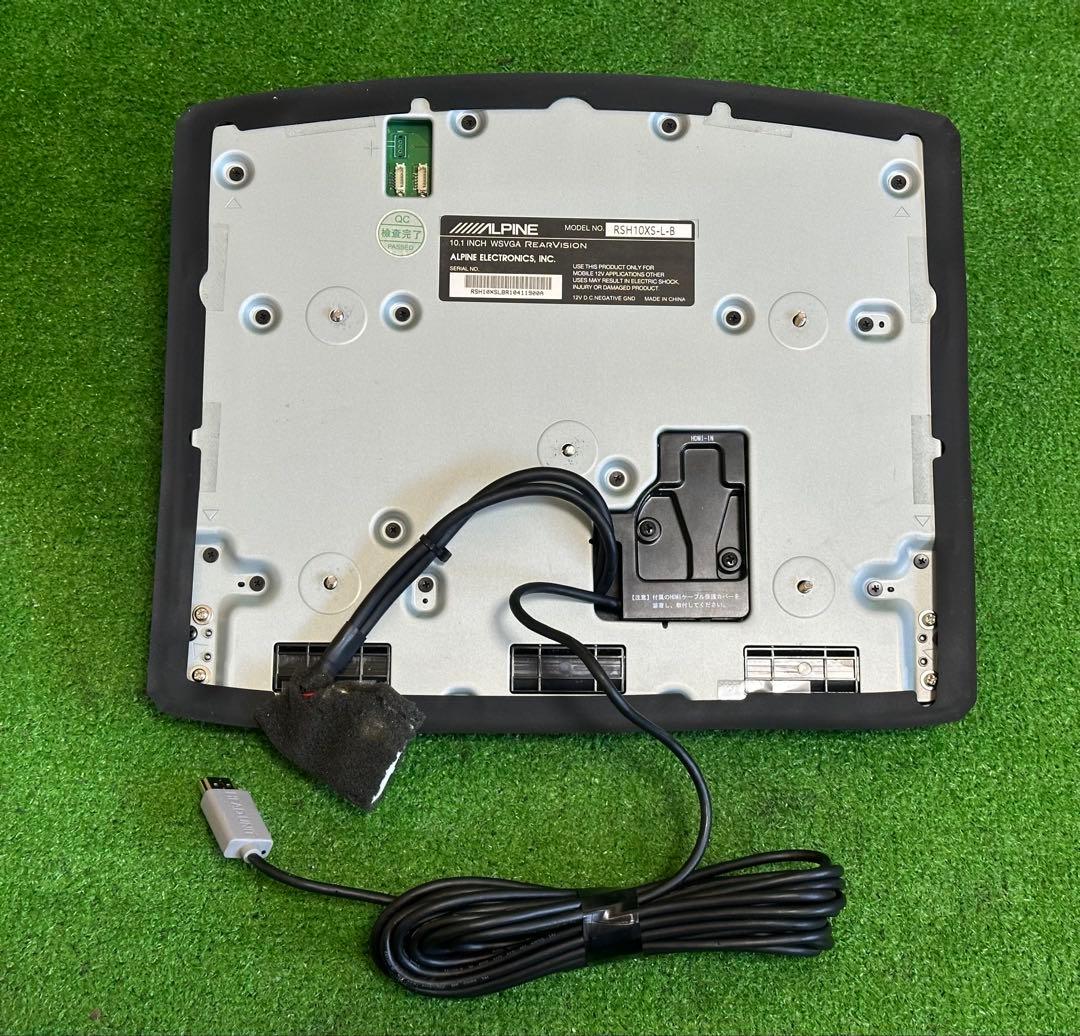 アルパイン RSH10XS-L-B 10.1インチフリップダウンモニターです