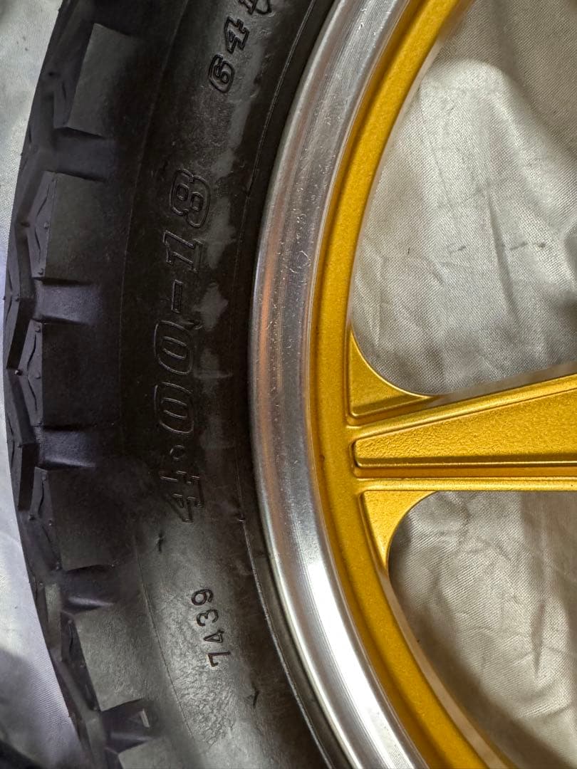 モンキー　CB750 four キャストホイールタイヤセット