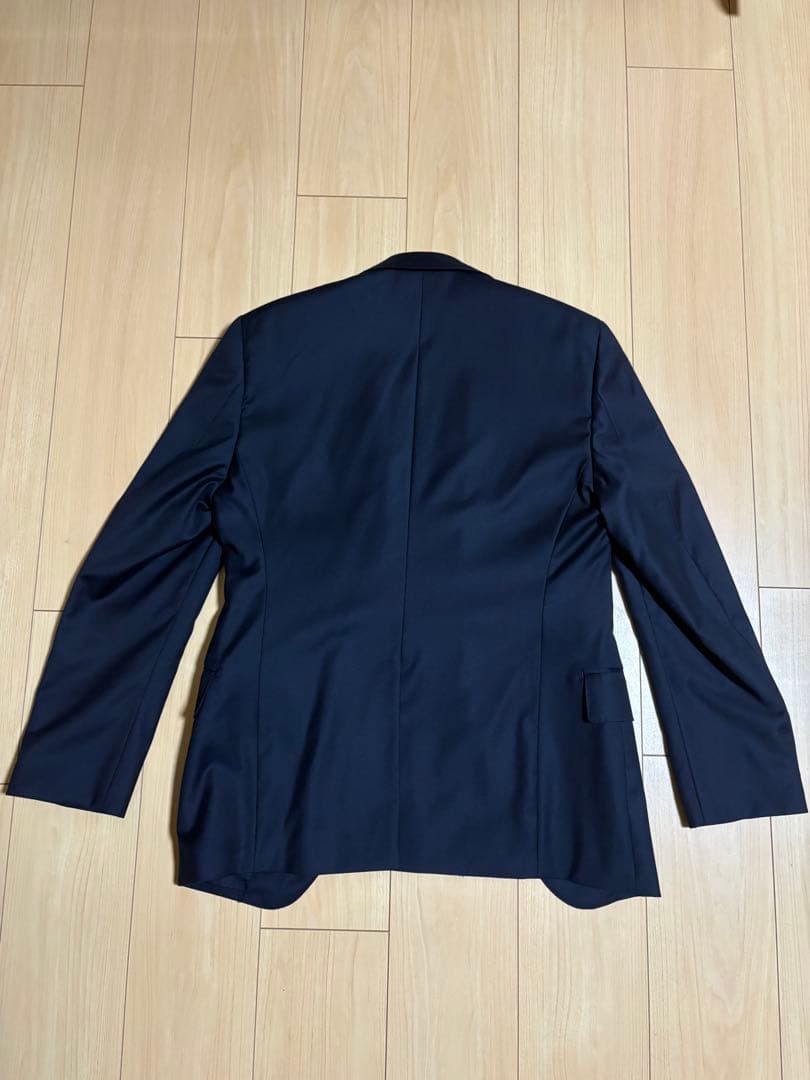 スーツ　ロロピアーナ　ネイビー　3ピース