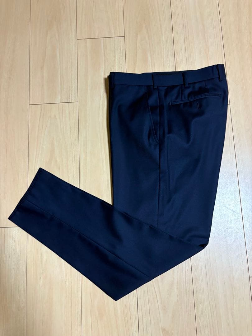 スーツ　ロロピアーナ　ネイビー　3ピース