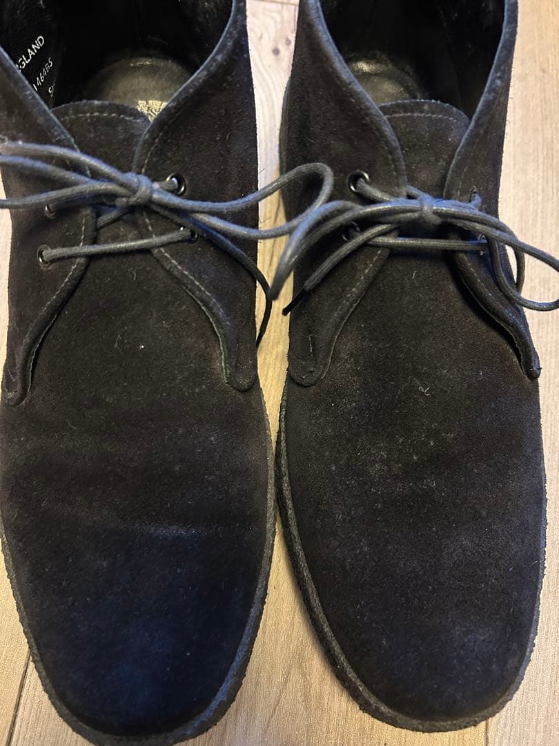 KARATEMANさん専用　SANDERS スエード チャッカブーツ