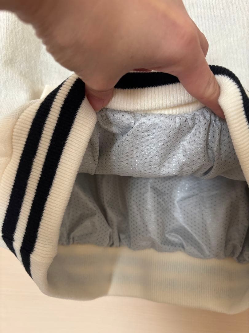 美品／パーリーゲイツ　裏地付きハーフジップ　レディースニットパーカー