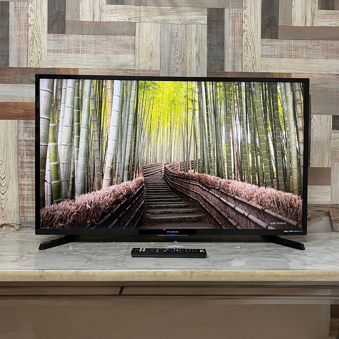 スポーツバカ☆大掃除中 受渡専用FUNAI 43V型4KTV 録画機能付YouT