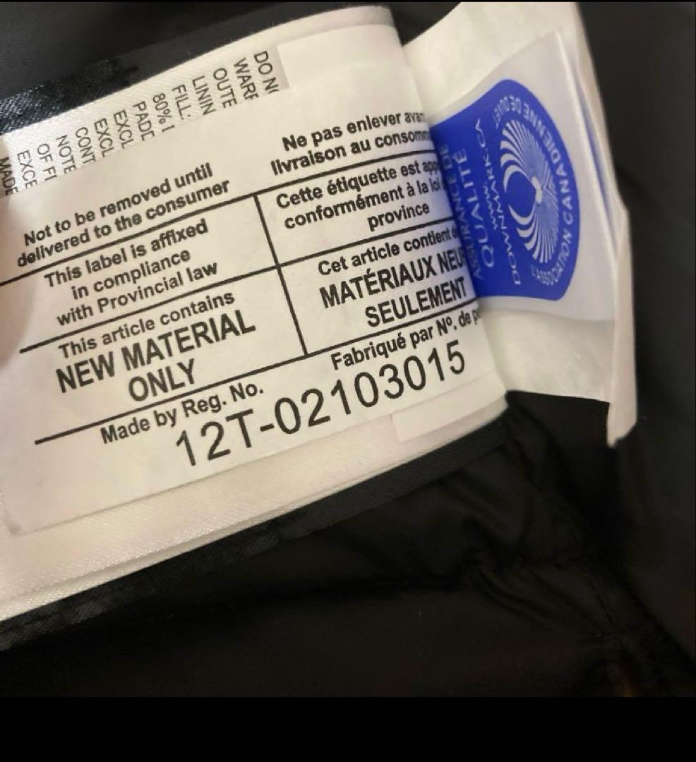 新品未使用　カナダグース　2832L ネイビー