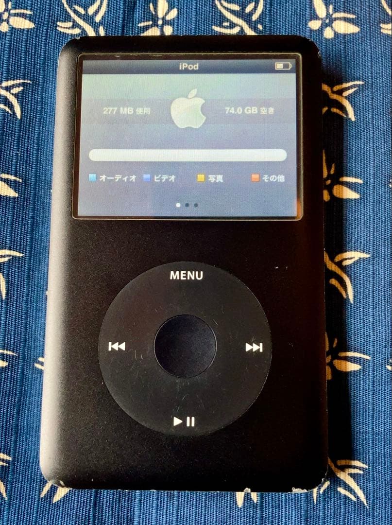 iPod classic 80G Black アダプター　ケーブル　箱　付属