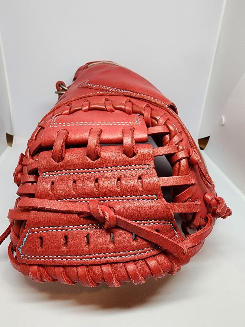 【美品】ミズノ キャッチャーミット 少年野球用 軟式 右利き用 1度使用のみ