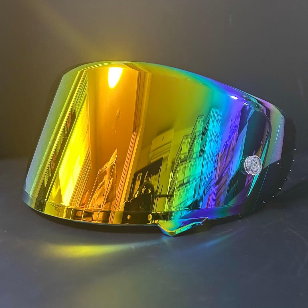 SHOEI純正シールドにミラー加工 T's CWR-F ミラーシールド