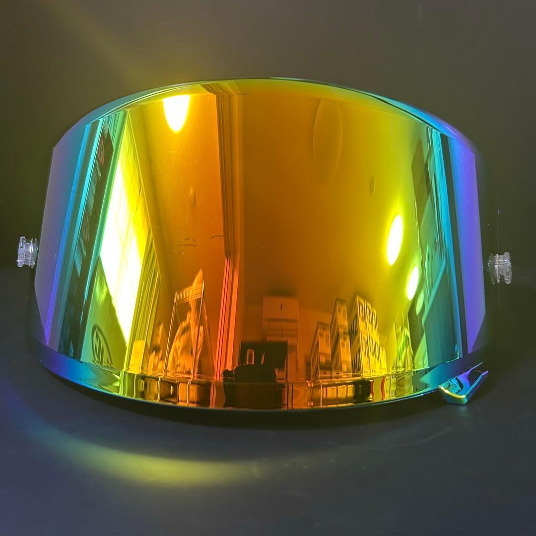 SHOEI純正シールドにミラー加工 T's CWR-F ミラーシールド