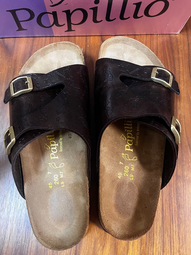 美品　ビルケンシュトック　イルビゾンテ　パピリオ　 26センチ　40 箱付