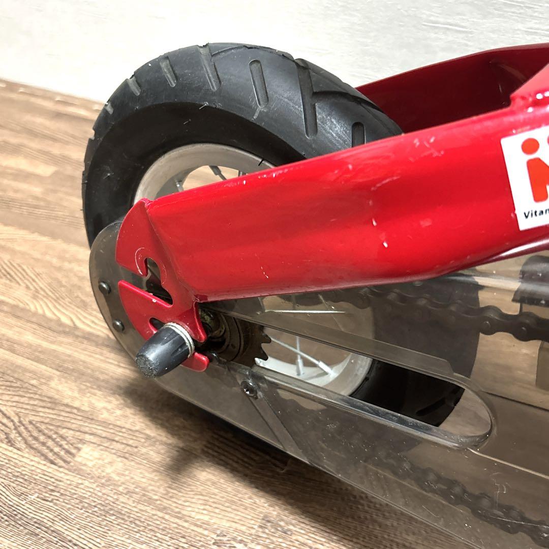 【美品】 へんしんバイクS 10インチ レッド キッズ ストライダー　虫ゴム新品