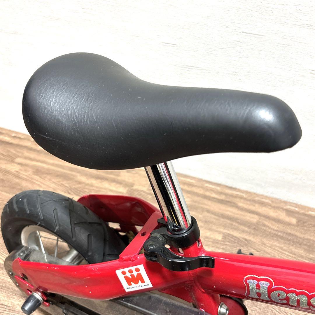 【美品】 へんしんバイクS 10インチ レッド キッズ ストライダー　虫ゴム新品