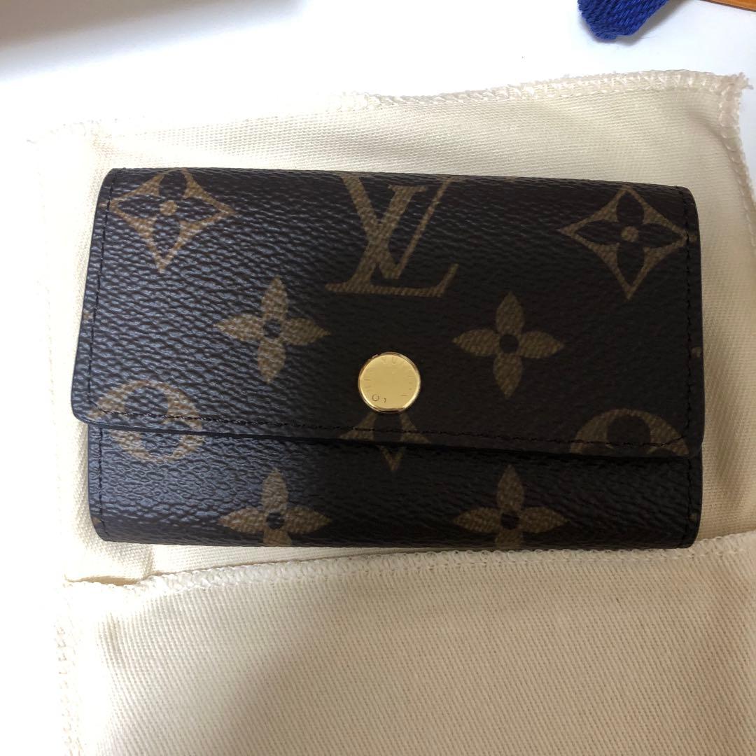 LOUIS VUITTON モノグラム レザーキーケース