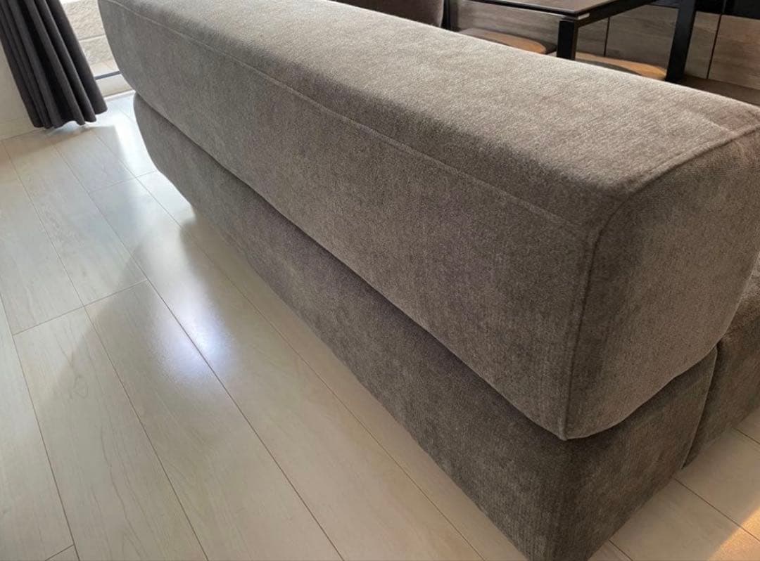 【Francfranc】ソファ　ジョルノ　カウチ Ｌダークグレー