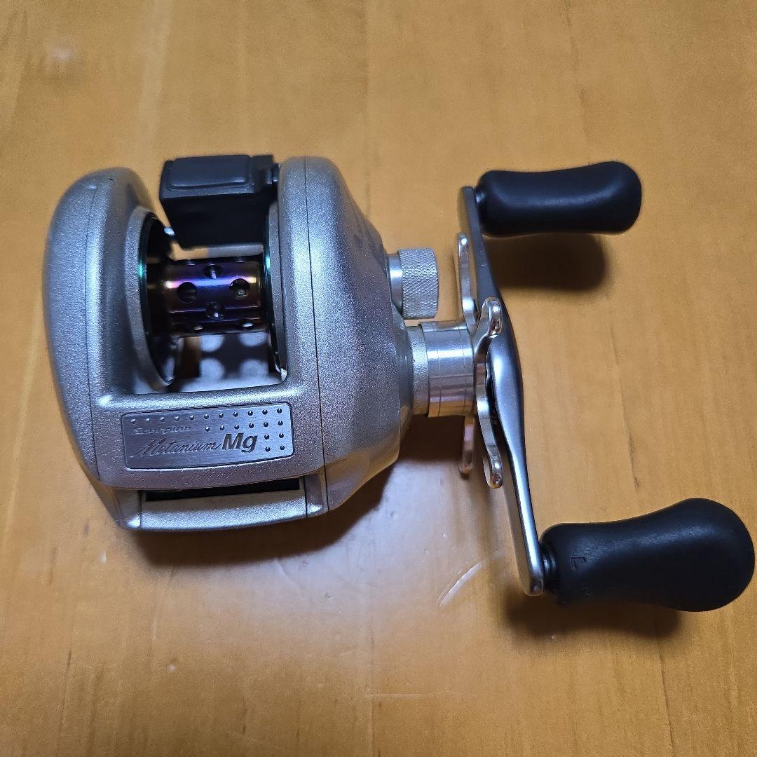 00メタニウムMg左ハンドル 夢屋パワーハンドル(純正ハンドル付き)