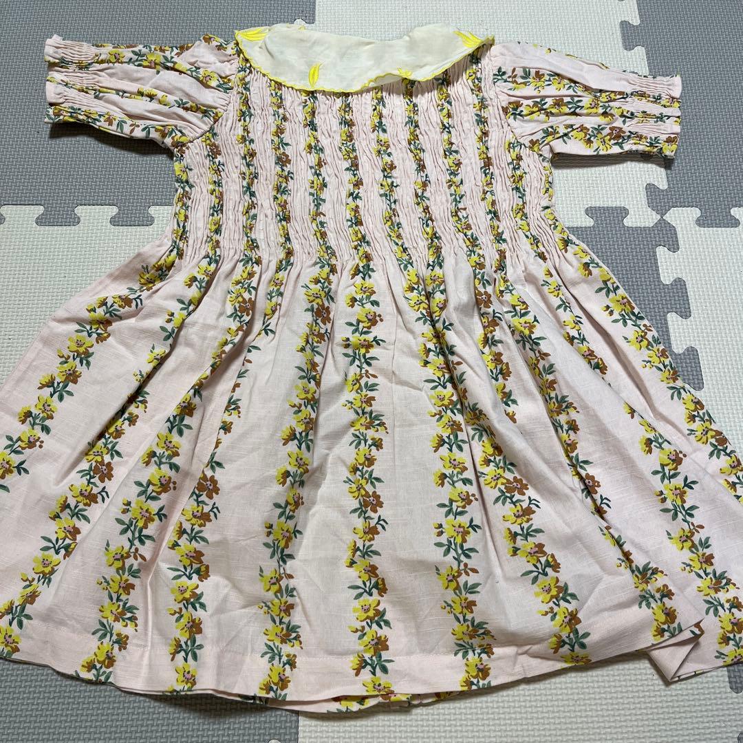 Bonjour Diary ワンピースとヘアクリップ　4y