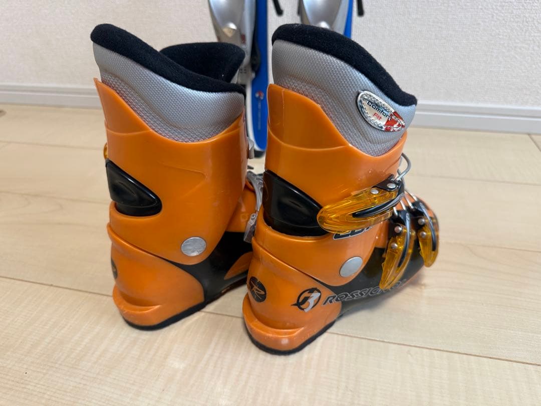 注目 早い者勝ち キッズサイズ スキー 板金具セット