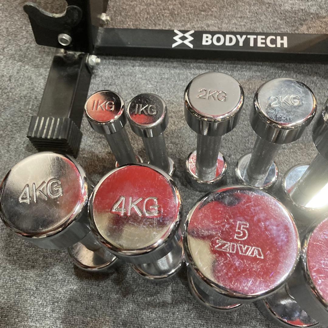 【引き取り限定】ダンベルセット 1〜6kg