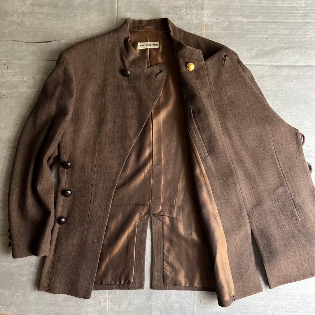 ISSEY MIYAKE MEN　97年　激レアデザイン　ノーカラージャケット