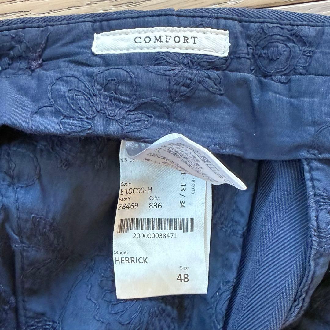 GTA HERRICK エリック ネイビーツープリーツパンツ