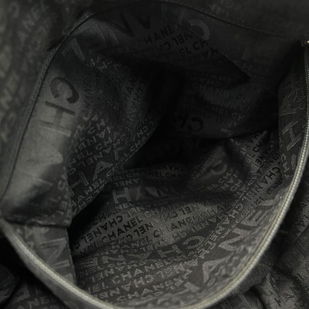 美品■シャネル チョコバー ショルダーバッグ フリンジ ココマーク ロゴ型押し