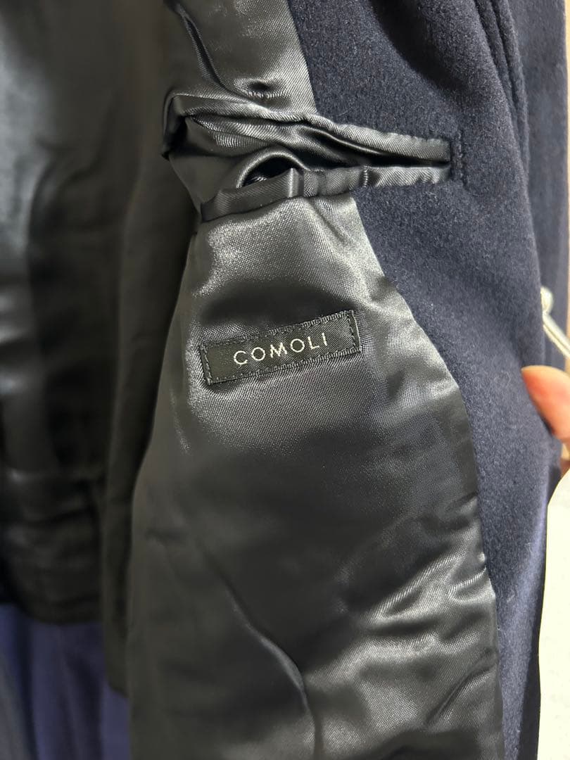 COMOLI 22AW ウールミリタリーコート　サイズ1