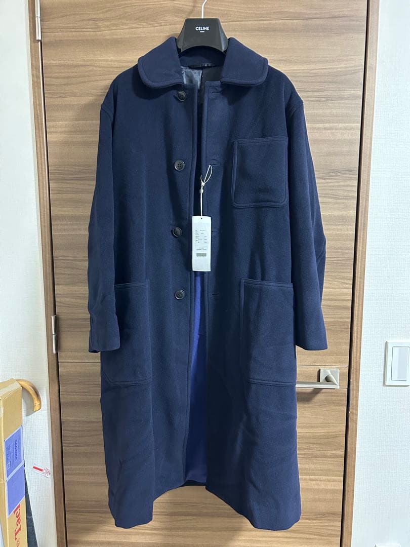 COMOLI 22AW ウールミリタリーコート　サイズ1