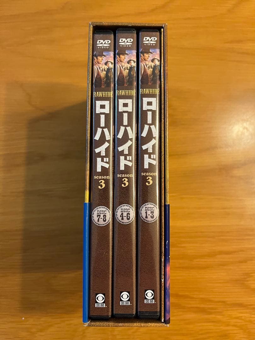 ローハイド シーズン3 DVD-BOX〈8枚組〉