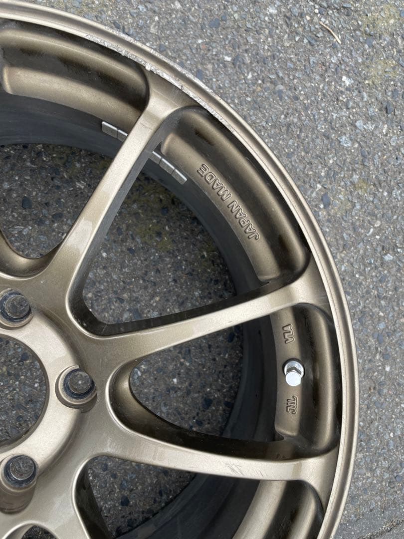 ADVAN RACING RZ 17インチ ホイール4本セット スタッドレスにも