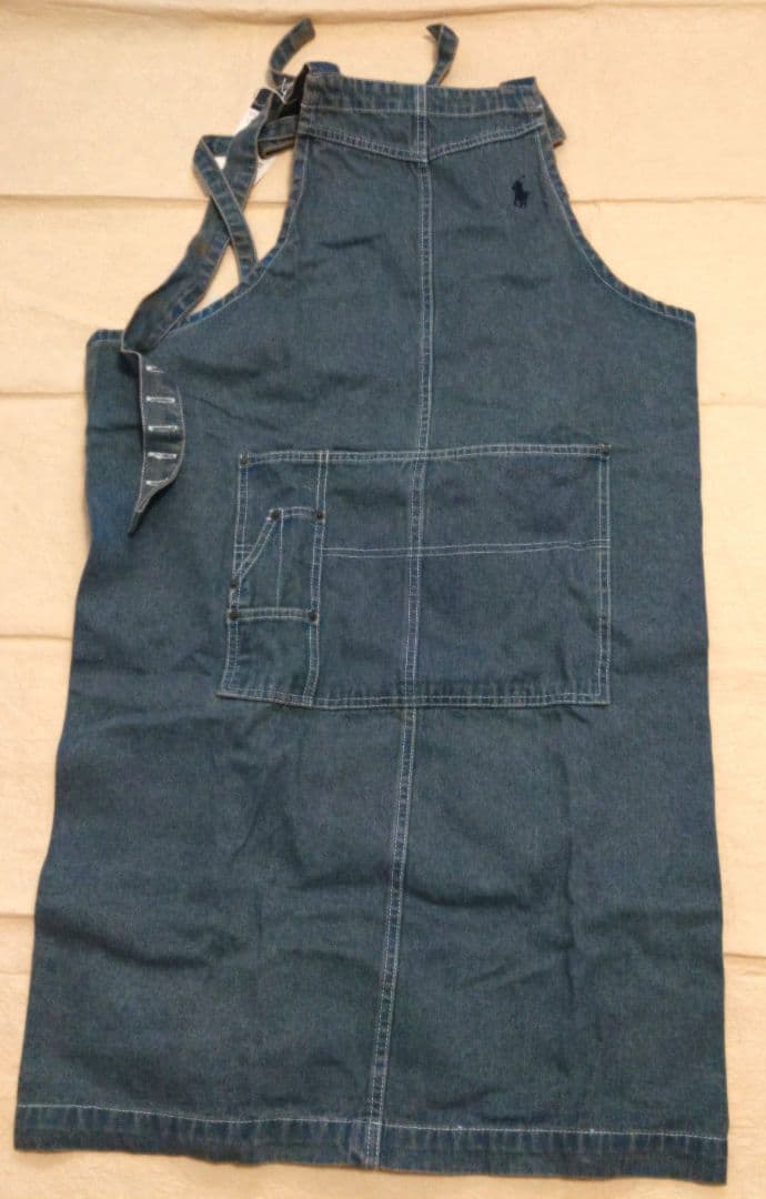 【新品】箱入りタグ付き　Ralph Lauren エプロン デニム