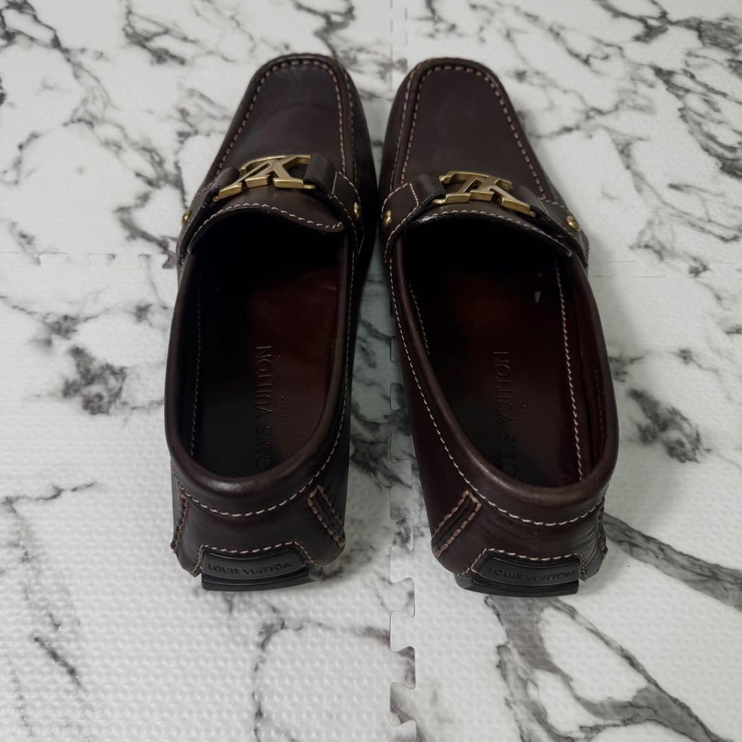 極美品◎ルイヴィトン　モカシン　モンテカルロ　ドライビングシューズ　ゴールド金具