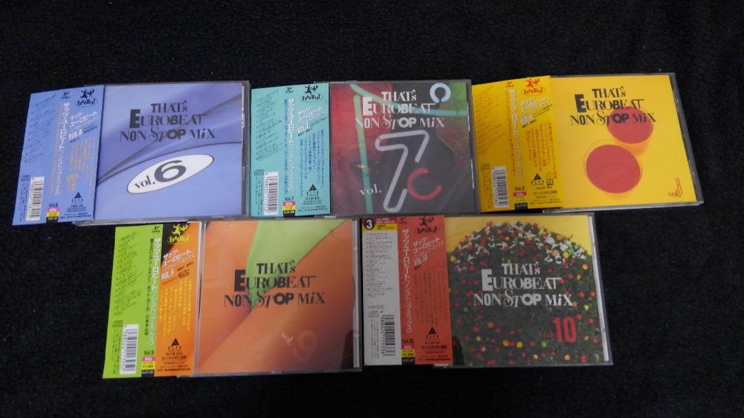 ザッツ・ユーロビート（ノンストップ・ミックス）VOL.1~10