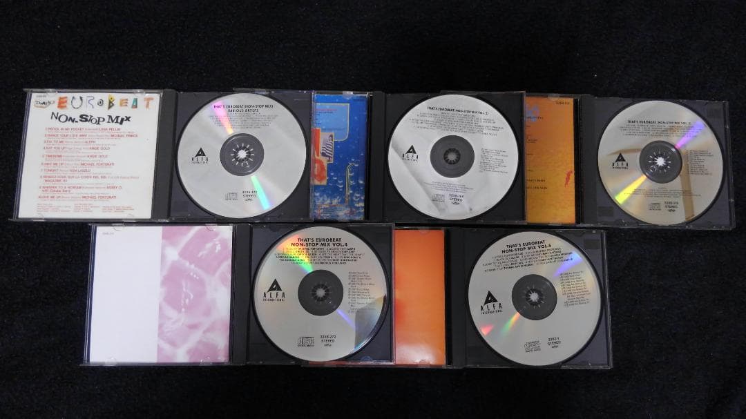 ザッツ・ユーロビート（ノンストップ・ミックス）VOL.1~10